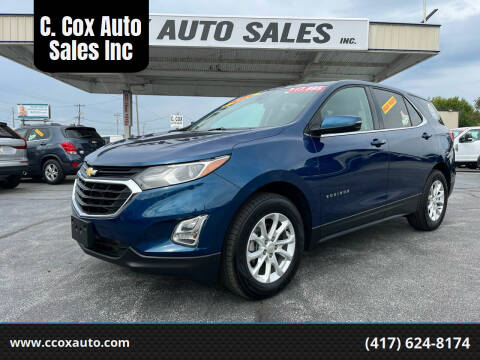 2019 Chevrolet Equinox for sale at C. Cox Auto Sales Inc in Joplin MO