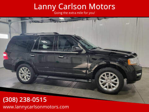 2017 Ford Expedition for sale at Lanny Carlson Motors in Kearney NE