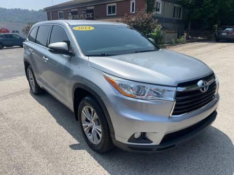 2014 Toyota Highlander for sale at Worldwide Auto Group LLC in Monroeville PA