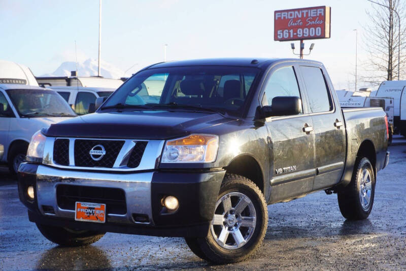 2014 Nissan Titan for sale at Frontier Auto & RV Sales in Anchorage AK