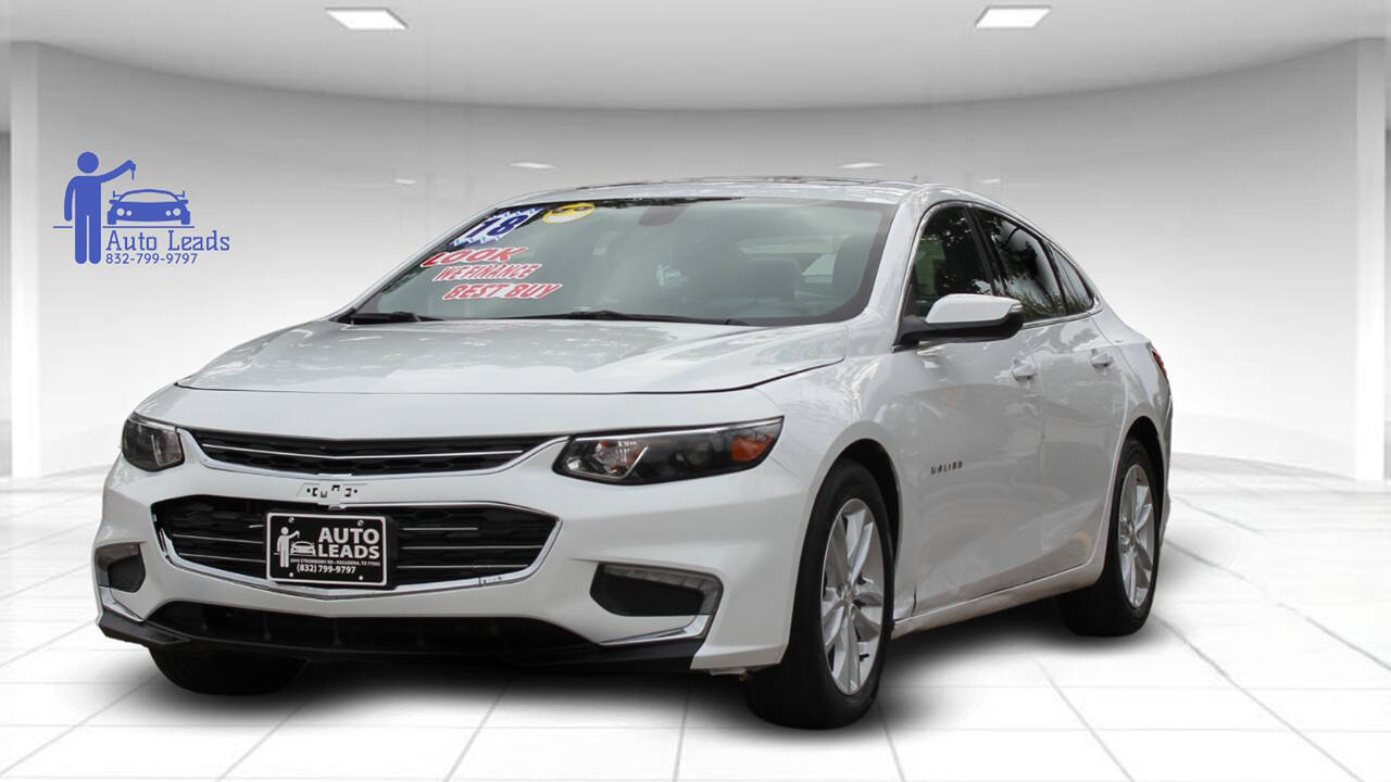 2018 Chevrolet Malibu for sale at AUTO LEADS in Pasadena, TX