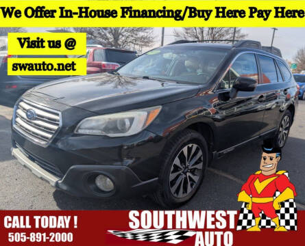 2016 Subaru Outback 2.5i Limited