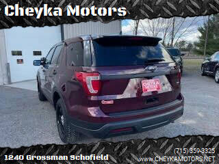 2018 Ford Explorer for sale at Cheyka Motors in Schofield, WI