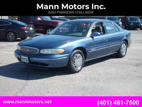 1998 Buick Century for sale at Mann Motors Inc. in Warwick RI