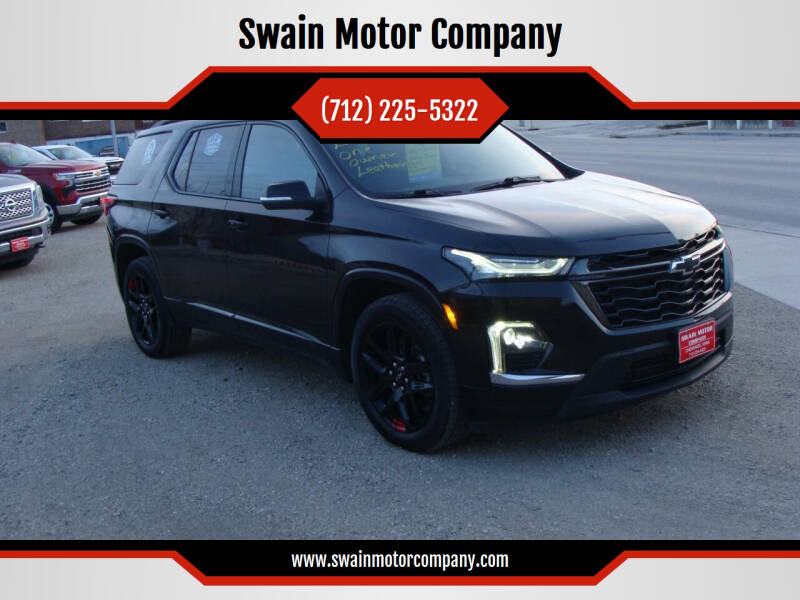 2022 Chevrolet Traverse for sale at Swain Motor Company in Cherokee IA