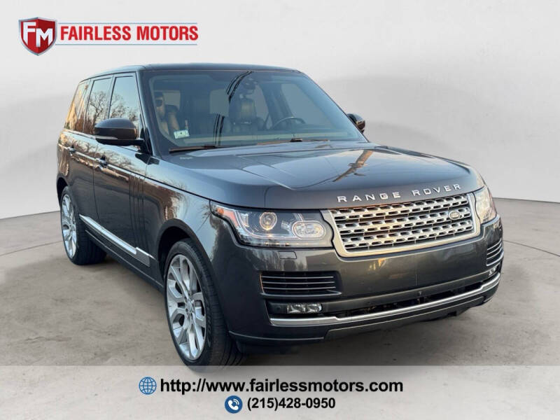 2017 Land Rover Range Rover Supercharged