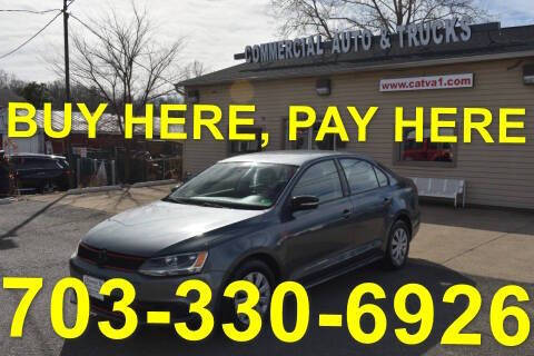 2013 Volkswagen Jetta for sale at Commercial Auto & Trucks in Manassas VA