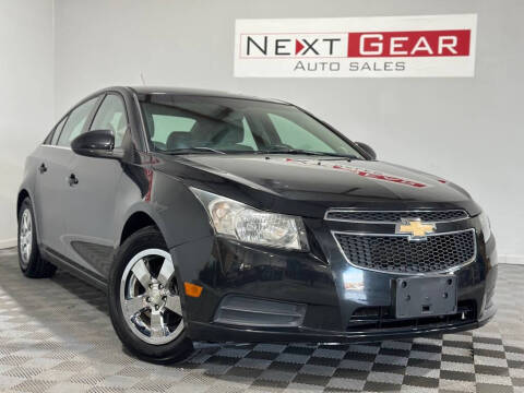 2012 Chevrolet Cruze for sale at Next Gear Auto Sales in Westfield IN