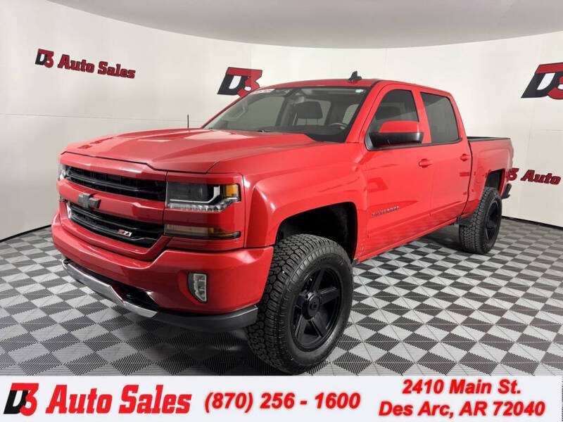 2018 Chevrolet Silverado 1500 for sale at D3 Auto Sales in Des Arc AR