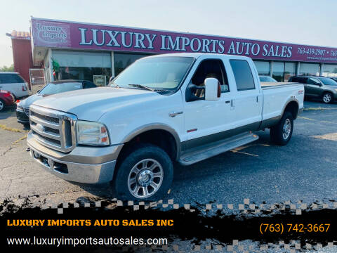 2006 Ford F-350 Super Duty for sale at LUXURY IMPORTS AUTO SALES INC in North Branch MN
