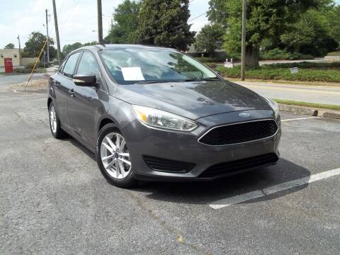 2015 Ford Focus for sale at CORTEZ AUTO SALES INC in Marietta GA