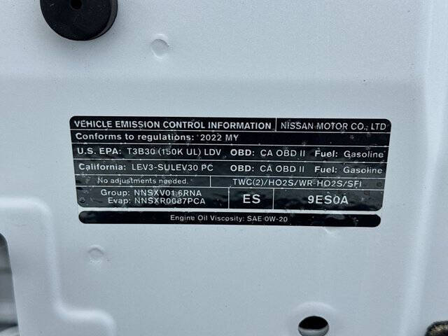 2022 Nissan Versa SV