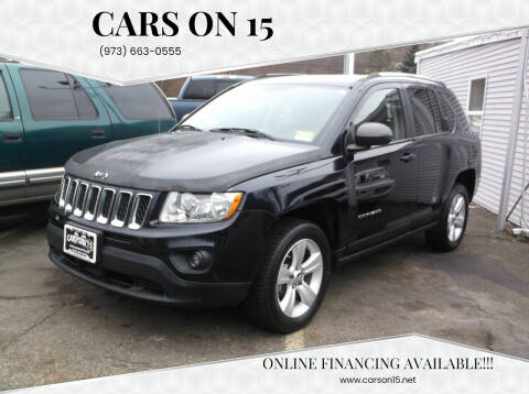 2011 Jeep Compass for sale at Cars On 15 in Lake Hopatcong NJ