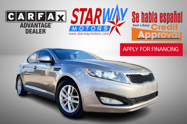 2013 Kia Optima for sale at Starway Motors in Houston, TX