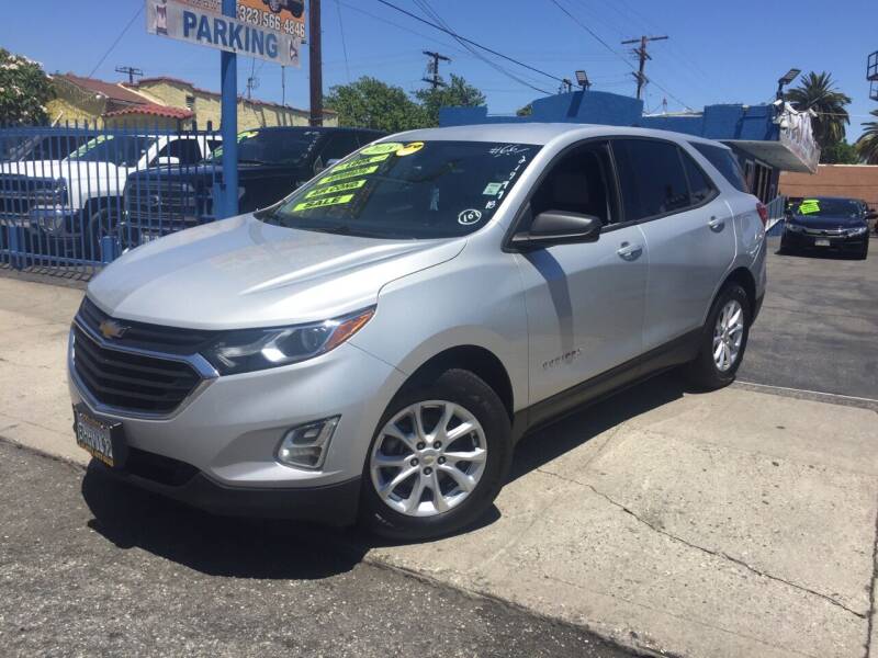 2018 Chevrolet Equinox for sale at 2955 FIRESTONE BLVD in South Gate CA