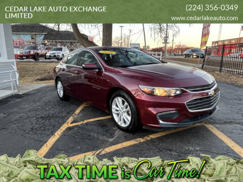 2016 Chevrolet Malibu for sale at CEDAR LAKE AUTO EXCHANGE LIMITED in Round Lake Beach IL
