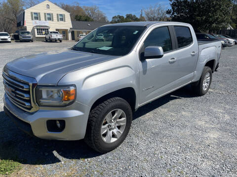 2017 GMC Canyon for sale at LAURINBURG AUTO SALES in Laurinburg NC