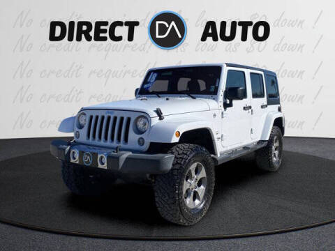 2018 Jeep Wrangler JK Unlimited for sale at Direct Auto in Biloxi MS