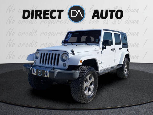 2018 Jeep Wrangler JK Unlimited for sale at Direct Auto in Biloxi MS