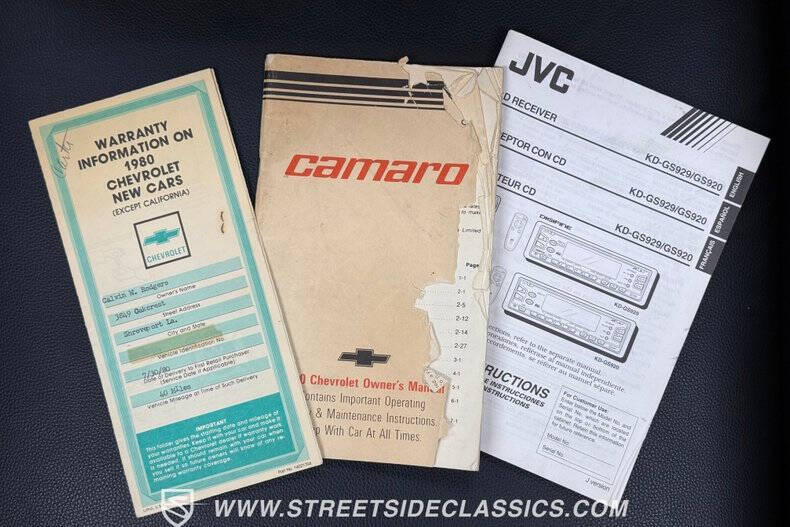 1980 Chevrolet Camaro