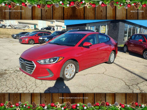 2017 Hyundai Elantra for sale at Carport Enterprise - 6420 State Ave in Kansas City KS