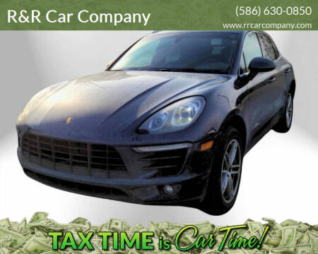 2015 Porsche Macan for sale at R&R Car Company in Mount Clemens MI