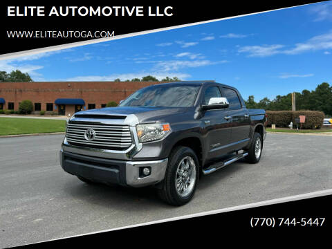 2014 Toyota Tundra for sale at ELITE AUTOMOTIVE LLC in Alpharetta GA