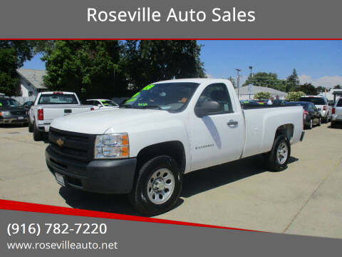 2010 Chevrolet Silverado 1500 for sale at Roseville Auto Sales in Roseville CA