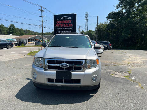 2012 Ford Escape for sale at Cohasset Auto Sales in Cohasset MA