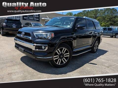 2018 Toyota 4Runner for sale at Quality Auto of Collins in Collins MS