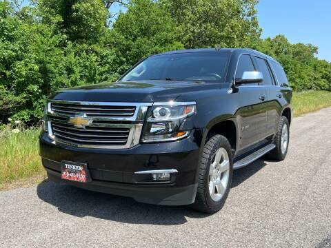 2015 Chevrolet Tahoe for sale at TINKER MOTOR COMPANY in Indianola OK