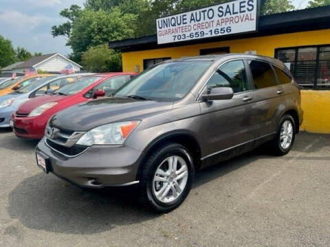 2010 Honda CR-V for sale at Unique Auto Sales in Marshall VA