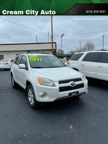 2010 Toyota RAV4 for sale at Cream City Auto in Milwaukee WI