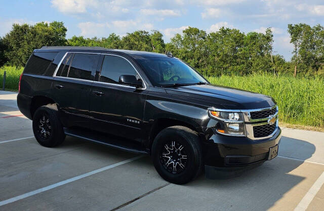 2018 Chevrolet Tahoe for sale at CAR MARKET AUTO GROUP in Sugar Land, TX