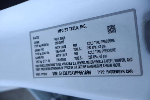 2023 Tesla Model 3