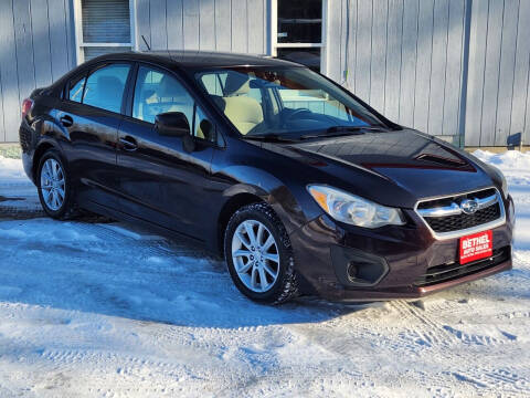2013 Subaru Impreza for sale at Bethel Auto Sales in Bethel ME