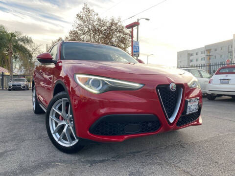 2018 Alfa Romeo Stelvio for sale at Galaxy of Cars in North Hills CA