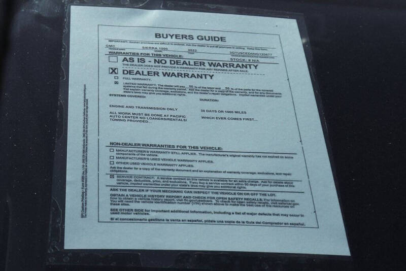 2022 GMC Sierra 1500 Limited