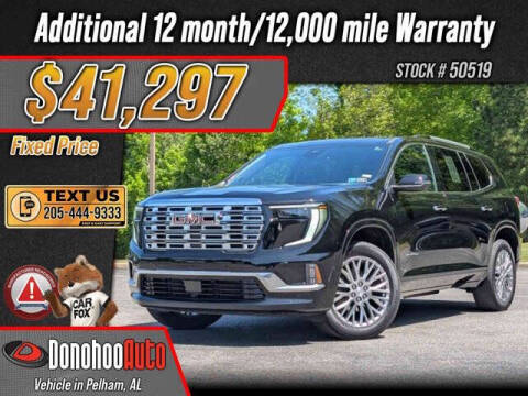 2024 GMC Acadia Denali