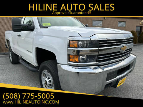 2016 Chevrolet Silverado 2500HD for sale at HILINE AUTO SALES in Hyannis MA