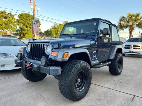 2004 Jeep Wrangler for sale at Car Ex Auto Sales in Houston TX