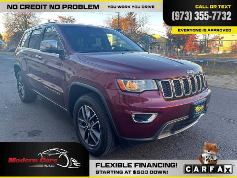 2017 Jeep Grand Cherokee for sale at Modern Cars in Irvington NJ