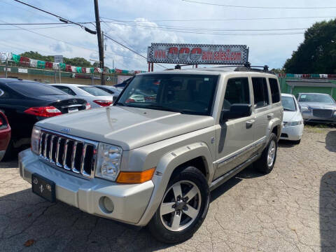 2007 Jeep Commander for sale at GCC AUTO SALES 2 in Gainesville GA