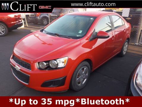 2014 Chevrolet Sonic for sale at Clift Buick GMC in Adrian MI