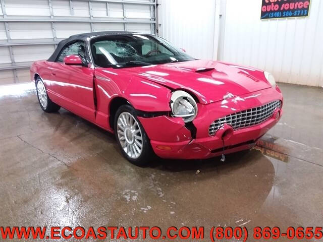 Red 2005 Ford Thunderbird Deluxe Convertible Deluxe 2dr Convertible 1