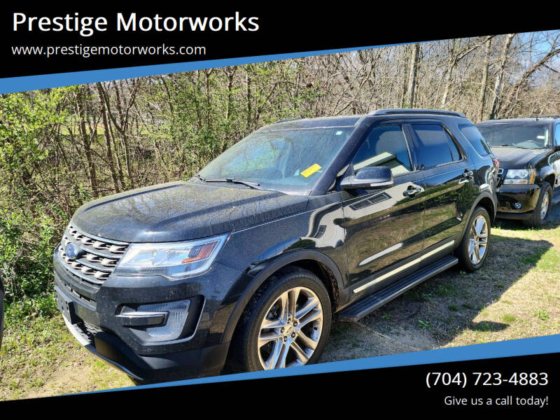 2017 Ford Explorer for sale at Prestige Motorworks in Concord NC