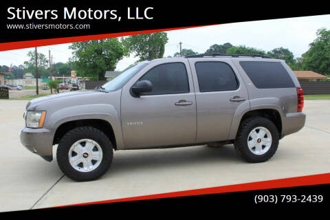 2011 Chevrolet Tahoe for sale at Stivers Motors, LLC in Nash TX