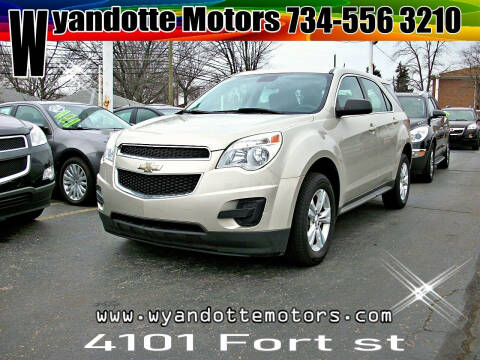 2013 Chevrolet Equinox for sale at Wyandotte Motors in Wyandotte MI