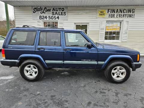 2000 Jeep Cherokee for sale at STATE LINE AUTO SALES in New Church VA