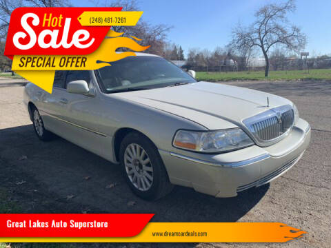 2005 Lincoln Town Car for sale at Great Lakes Auto Superstore in Waterford Township MI